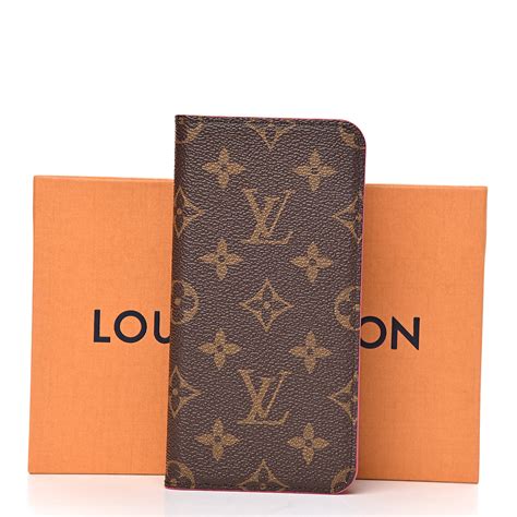 louis vuitton iphone xs max|Iphone X & XS Folio Monogram .